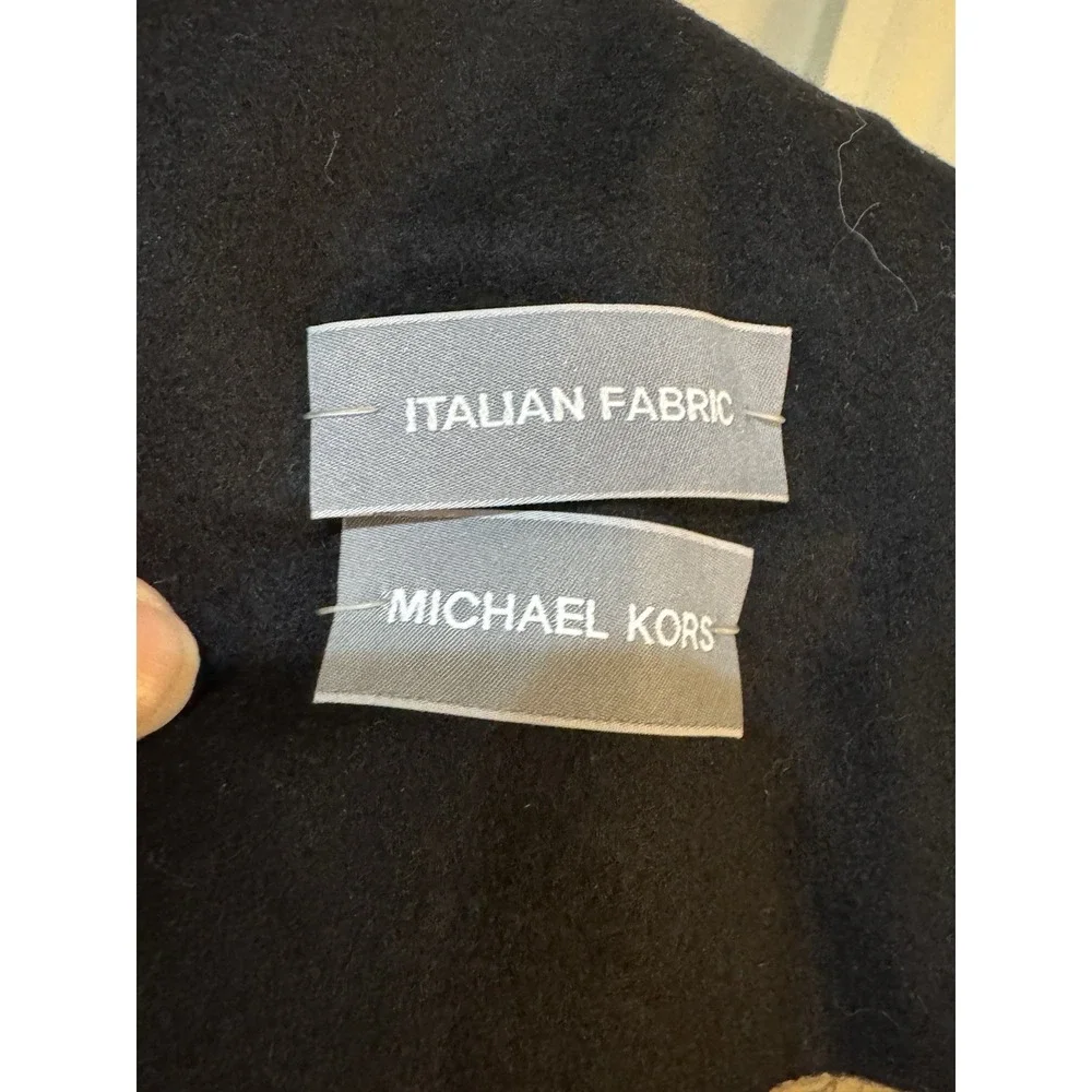NWT‎ Michael Kors Men's Wool/ Cashmere Blend Lined Coat Size 48L